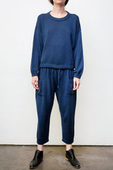 Mimi Hand-Loomed Knit Set - Blue