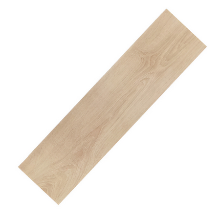 Anyhouz 5pcs Vinyl Floor Tiles – Natural Oak Wood Grain, Waterproof, Easy Install