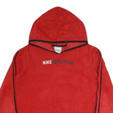 NIKE Womens Red Hoodie XL Nike Athletics Sweatshirt Polyester Blend