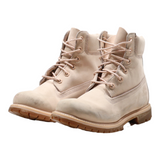 TIMBERLAND Hiking Boots Beige Synthetic Womens UK 5