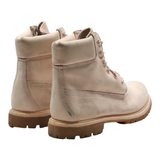 TIMBERLAND Hiking Boots Beige Synthetic Womens UK 5