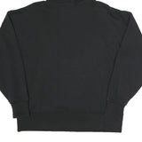 ADIDAS Womens Black Multi Colour Logo ¼ Zip Hoodie UK 6 Cotton Blend