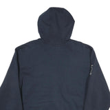 CARHARTT Mens Navy Blue A&R Solar Full Zip Hoodie L Workwear Cotton Casual