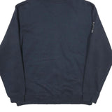CARHARTT Mens Navy Blue A&R Solar Full Zip Hoodie L Workwear Cotton Casual