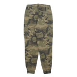 AMERICAN BAZI Boys Cotton Blend Camouflage Slim Cargo Trousers W26 L27