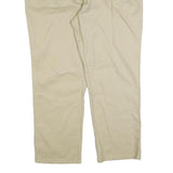 DICKIES Mens Cotton Blend Beige Regular Fit Straight Leg Trousers W40 L30