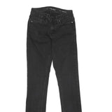 CALVIN KLEIN JEANS Womens Regular Fit Skinny Black Denim Jeans W24 L31 Premium