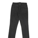 CALVIN KLEIN JEANS Womens Regular Fit Skinny Black Denim Jeans W24 L31 Premium
