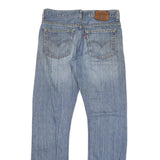 LEVI'S 502 Mens Jeans Blue Regular Straight Denim Medium W30 L32 Classic Cotton
