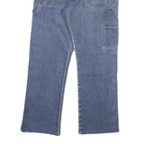 DICKIES Mens Jeans Blue Relaxed Straight Denim Medium W34 L29 Workwear Zip