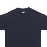 CHAMPION Mens Black Classic T-Shirt L Short Sleeve Crew Neck Cotton Blend