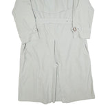 BUGATTI Mens Beige Classic Trench XL Polyester Blend Button Jacket Elegant