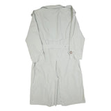 BUGATTI Mens Beige Classic Trench XL Polyester Blend Button Jacket Elegant