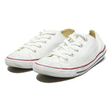 CONVERSE Chuck Taylor All Star Womens Low Top Trainers White Canvas UK 5.5