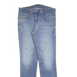 LEVI'S 511 Slim Mens Jeans Blue Slim Straight Denim Rinse W34 L34 Classic Zip