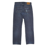 LEVI'S 501 Big E Mens Jeans Blue Regular Straight Denim Medium W34 L31 Button