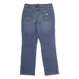 CARHARTT Womens Jeans Blue Classic Straight Denim Medium W30 L29 Comfortable Fit