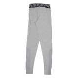 NIKE Womens Joggers Grey XS W22 L27 Slim Tapered Fit Workout Activewear