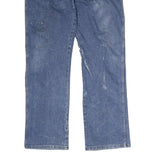 DICKIES Mens Jeans Blue Regular Straight Denim W34 L30 Workwear Casual