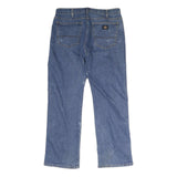 DICKIES Mens Jeans Blue Regular Straight Denim W34 L30 Workwear Casual