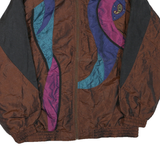 WESTBOUND SPORT Mens Brown Black Blue Purple Jacket L Polyester Blend