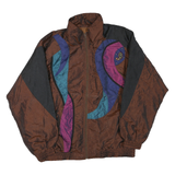 WESTBOUND SPORT Mens Brown Black Blue Purple Jacket L Polyester Blend