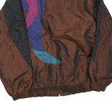 WESTBOUND SPORT Mens Brown Black Blue Purple Jacket L Polyester Blend