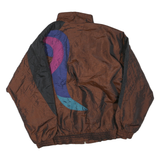 WESTBOUND SPORT Mens Brown Black Blue Purple Jacket L Polyester Blend