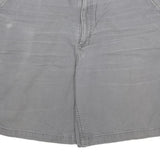 CARHARTT Mens Shorts Grey Relaxed Fit Cotton Blend 3XL W40 Workwear Casual