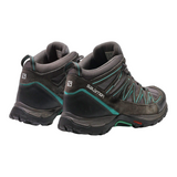 SALOMON Hiking Boots Grey Synthetic Womens UK 6