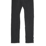 LEVI'S Womens Slim Black Denim Slim Jeans W26 L28 Stretch
