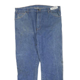 DICKIES Mens Regular Fit Blue Denim Jeans W40 L32 Cotton Blend Zip Classic