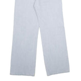 Womens Regular Fit Wide-Leg Denim Light Blue Cotton Blend Jeans W26 L30 Relaxed