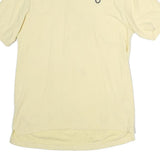 CHAPS RALPH LAUREN Mens Yellow Polo Shirt XL Cotton Short Sleeve Plain Classic
