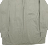 KETTNER Mens Green Cotton Shirt L Button Front Chest Pockets Casual Wear