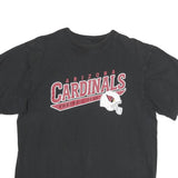 REEBOK Mens Black Arizona Cardinals Football Club Graphic T-Shirt S Crew Neck