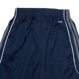 ADIDAS Mens Navy Blue Sports Casual Shorts M W24 Polyester Blend Athletic