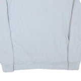FILA Mens Blue Crew Neck XL Cotton Blend Pullover Sweatshirt Minimal Logo