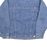 GENUINE BLUES Womens Blue Denim Jacket M Cotton Button Classic Casual