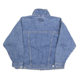 GENUINE BLUES Womens Blue Denim Jacket M Cotton Button Classic Casual