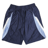 NBA Mens Shorts Blue & White Sports Casual L W32 Polyester Blend