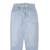 TEDDYS Womens Jeans Blue Relaxed Straight Denim Light W29 L30 Classic Casual Zip