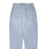 TEDDYS Womens Jeans Blue Relaxed Straight Denim Light W29 L30 Classic Casual Zip