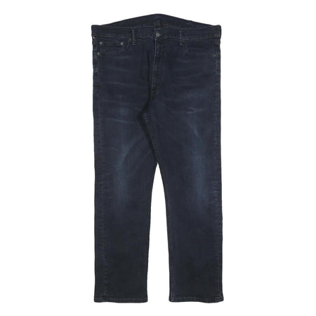 LEVI'S 513 Mens Jeans Blue Regular Straight Denim Medium W40 L30 Classic Fit Zip