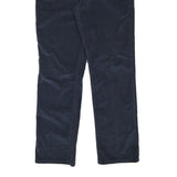 CALVIN KLEIN JEANS Mens Cotton Blend Navy Regular Fit Straight Trousers W33 L29