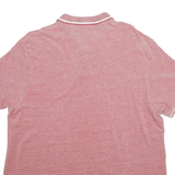 CHAPS Mens Red Short Sleeve Polo Shirt XL Classic Fit Cotton Casual