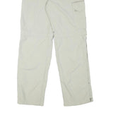 5C Mens Polyester Blend Beige Regular Zip Trousers Cargo Pocket W30 L30