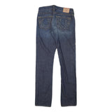 TRUE RELIGION Womens Jeans Blue Slim Skinny Denim Light W28 L31 Classic Zip