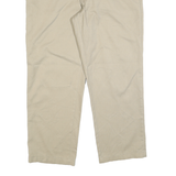 DICKIES Mens Regular Beige Cotton Blend Regular Fit Trousers W40 L30 Classic