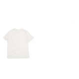 NIKE Womens White Graphic T-Shirt S Short Sleeve Crew Neck Cotton Blend Casual